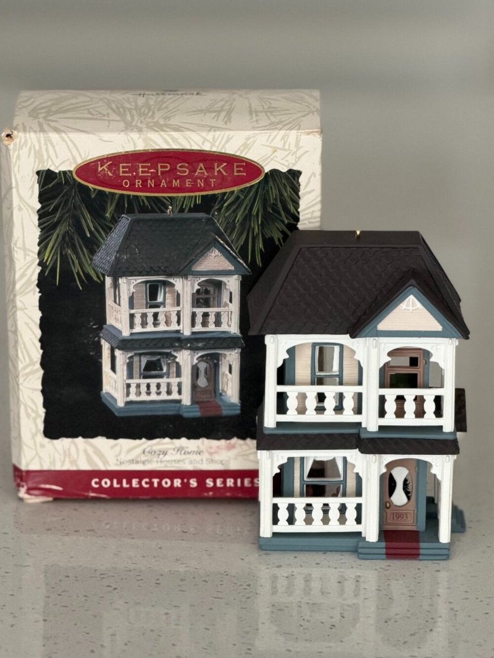 Hallmark Ornaments Nostalgic Houses and Shops Cozy Home #10